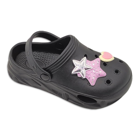 Kid's EVA Clog Shoes Cute Clogs Shoes for Boys And Girls Non-Slip Outdoor Shoes with Star Decoration