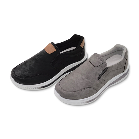 Simple Mature Style Gentleman Retro Fashion Comfortable Slip On Mens Loafer Shoes Casual