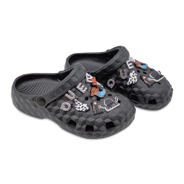 Women's EVA Shoes Solid Color Trendy Cowboy Hot Girl Decorated Slippers