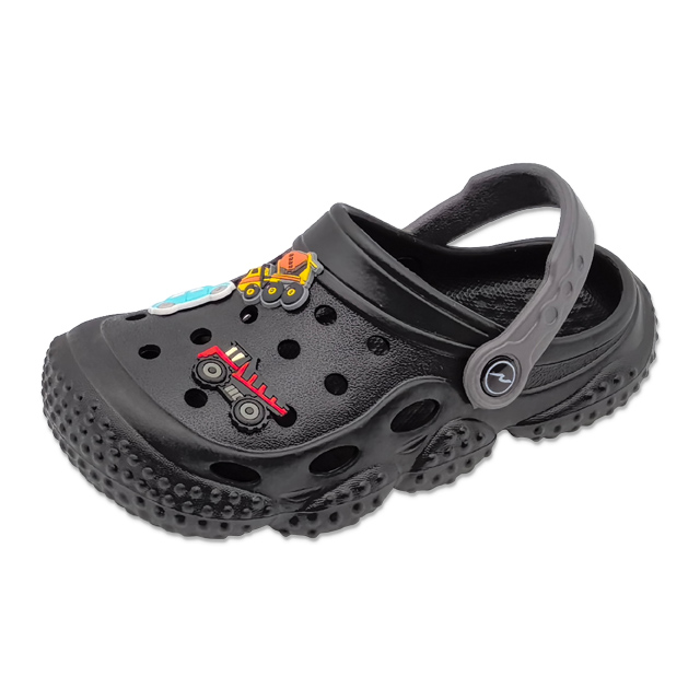 Children's EVA Slippers Bottom of Tire Shoes with Car Decoration