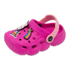 Children's EVA Slippers Girls Shoes Bottom of Tire Shoes with Cartoon Rabbit Decoration