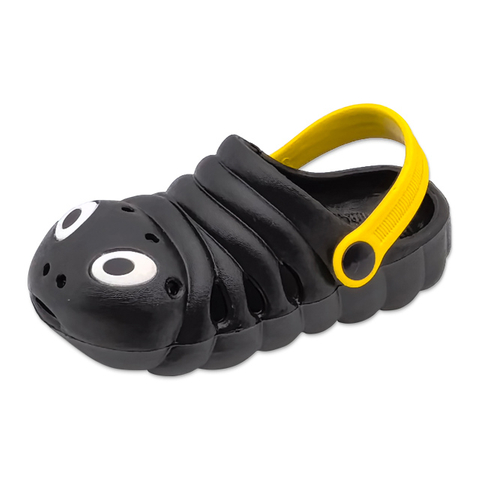 Kid's Funny Slippers Cute Caterpillar Solid Color Slippers
