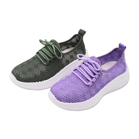Women's Mesh Shoes Lace Up Sneakers Women Casual Walking Shoes