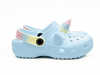 Children's EVA Shoes Multi Color Waterproof Unicorn Decoration Clogs