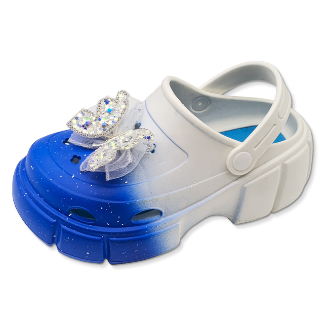 Women’s EVA Shoes with Thick Sole And Gradient Colors Stylish Breathable And Height-Increasing for Outdoor Wear