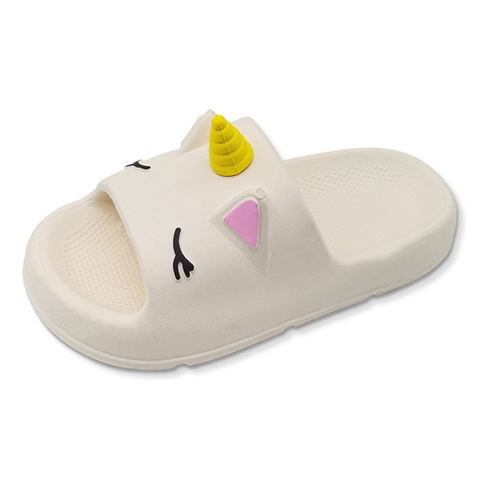 Summer EVA Slippers Indoor Flat Bottom Sandals for Kids EVA Non-slip Beach Sandals Home Slippers