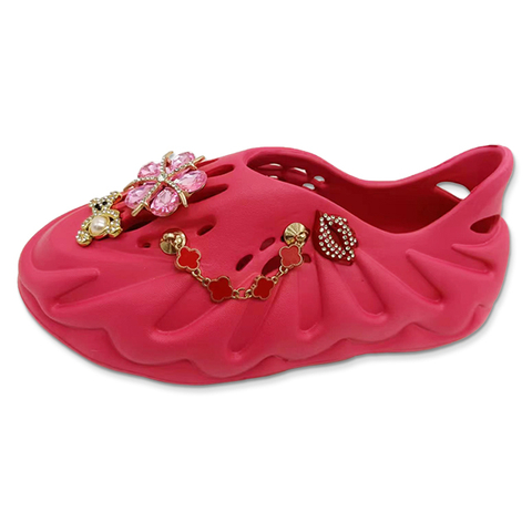 Women's EVA Closed Toe Shoes Outdoor Beach Wading Hole Shoes Slippers Solid Color with Shoe Upper Accessories
