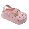 Kid‘s EVA Garden Shoes with Thick Bottom Outdoor Soft Beach Shoes for Girls Children Sandals