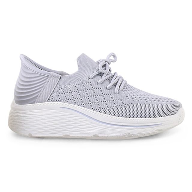 Women’s Sport Shoes Fly Fabric Knitting Breathable Ladies Sneakers Walking Style Casual Shoes