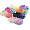 Children's Shoes EVA Closed Toe Sandals Summer Beach Shoes Gradient Color with Glitter