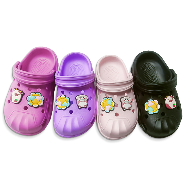 Cute Cartoon Kids Summer EVA Shoes for Girls Garden Shoes Children Slides Slippers