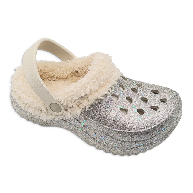 Women’s EVA Shoes Garden Shoes with Circular Glitter for Women And Girls Outdoor Suitable Winte