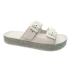 Women's EVA Slippers with Adjustable Slip on Double Buckle Women Outdoor Casual Summer Slippers