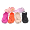 Women's EVA Summer Sandals Heart Shoe Hole Girls Cute Garden Shoes Outdoor Shoelaces with Gradient Colored Wings