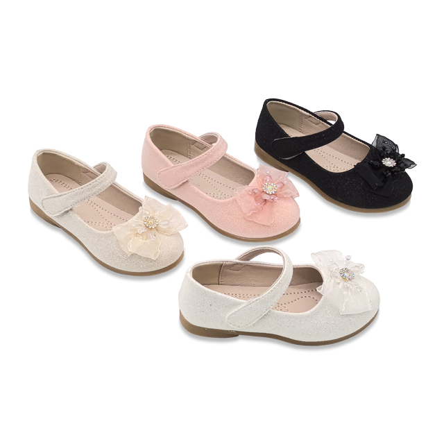 Children's Casual Shoes Ballet Princess Shoes Bow Knot Girls Leather Shoes Soft Soled