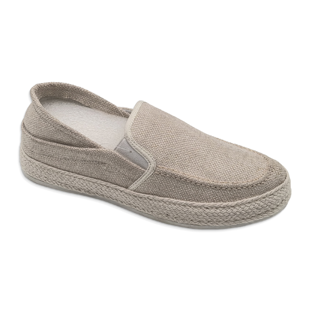 Loafer Men's Flat Canvas Shoes Breathable Casual 