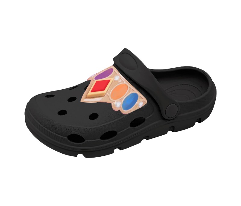 Children's EVA Shoes Solid Color Waterproof Girls Slippers