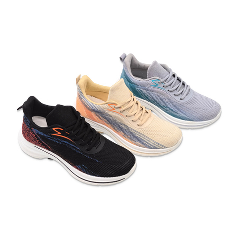 Men's Flying Mesh Sneaker Platform Casual Shoes Running