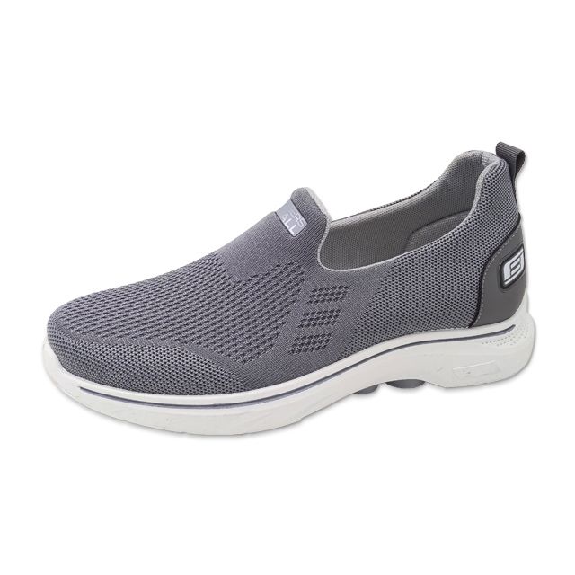 Men's Injection Shoes Fly Woven Casual Thick Soled Walking Shoes