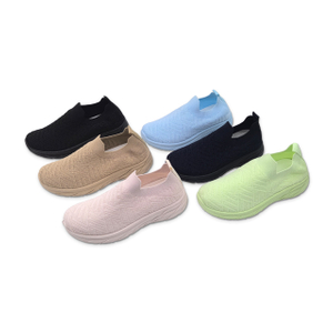 Injection Shoes for Women Casual Solid Color Walking Sneakers