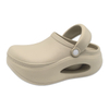 Women's EVA Shoes Solid Color Casual Thick And Soft Soled Garden Shoes