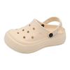Women's EVA Classic Thick Soled Round Toe Shoes Garden Shoes Without Decoration
