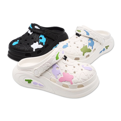 Men's And Women's EVA Shoes Outdoor And Indoor Wear Multicolour Garden Shoes