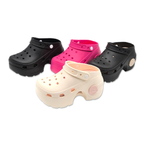 Women's EVA Garden Shoes outside Wear Anti-slip Thick Soled Slippers