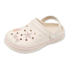 Kid's Platform Garden Shoes Solid Color Indoor And Outdoor Non Slip Slippers