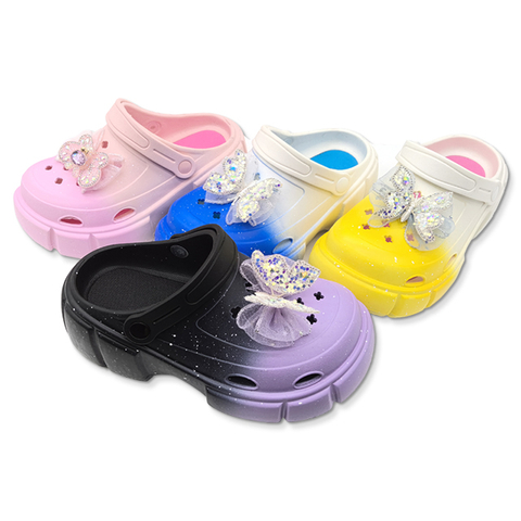 Women’s EVA Shoes with Thick Sole And Gradient Colors Stylish Breathable And Height-Increasing for Outdoor Wear