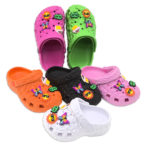 Children’s EVA Slippers Sandals for Men And Women Soft Sole Shoes Summer Outdoor With Shoe Upper Decoration