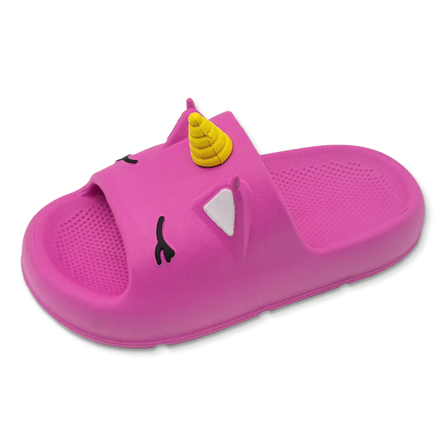 Summer EVA Slippers Indoor Flat Bottom Sandals for Kids EVA Non-slip Beach Sandals Home Slippers