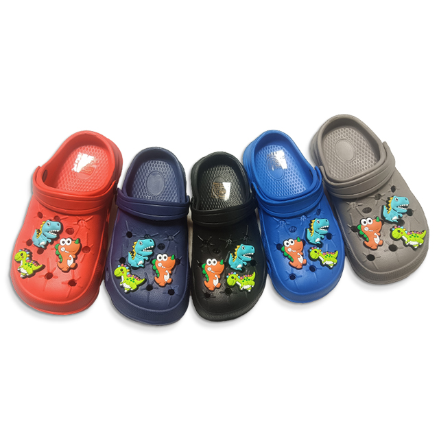 Children EVA Shoes Toddler Children Baby Boys Summer with Cartoon Design Rubber Patch Around The Upper 