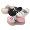Women’s Eva Shoes with Thick Bottom Outdoor Summer Cute Girls Beach Slippers with Butterfly Chain