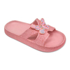 Children's EVA Shoes Solid Color with Glitter Waterproof Colorful Butterfly with Star Glitter Decoration Slippers