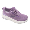 Women Shoes Casual Sneakers Mesh Fabric Upper PVC Injection Shoes Solid Color