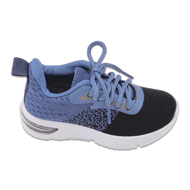 Kid's Shoes Casual Sneakers Flying Knitting Upper Two-tone Injection Shoes