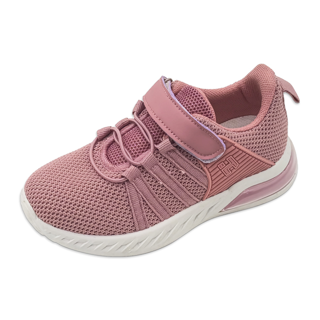 Injection Shoes for Kids Knitted Outdoor Mesh Sports Soft Sole Running Shoes Casual Solid Color