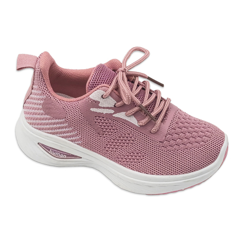 Injection Shoes for Kids Knitted Outdoor Mesh Sports Soft Sole Running Shoes Casual Thick Soled Shoes