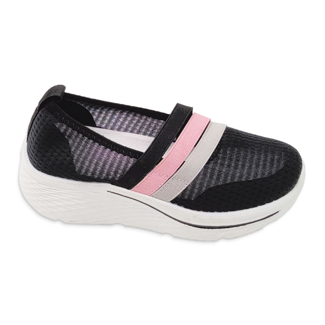 Women Injection Shoes Classic Casual Walking Thick Soled Shoes Ladies Loafers Slip on Breathable Mesh