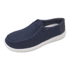 Flying Knitting Soft Sole Mens Loafer Shoes Solid Color Casual Simple Mature Style Gentleman Retro