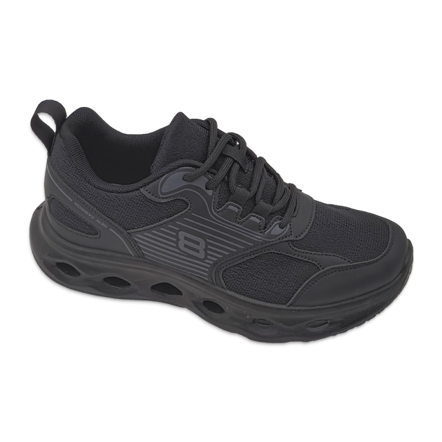 Women's Injection Shoes Fitness Running Shoes Sports Thick Soled Knitted Sneakers