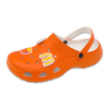EVA Shoes Breathable Beach Garden Shoes for Men And Women Solid Color with Hamburger And French Fries Accessories