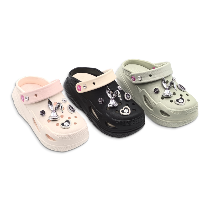 EVA Women's Clogs Garden Clogs Classic Slippers with Thick Soled Increase Height Sport Sandals