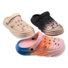 EVA Shoes for Women Outdoor Indoor Fashion Non-slip Thick Sole Cute Summer Gradient Color Slippers With Glitter