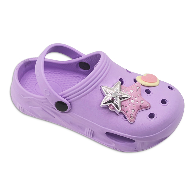 Kid's EVA Clog Shoes Cute Clogs Shoes for Boys And Girls Non-Slip Outdoor Shoes with Star Decoration