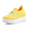 Kid’s Injection Shoes Fly Knit Embroidered with Cute Tigers Upper Sports Causal Walking Shoes 
