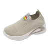 Kid's Injection Shoes Flying Knitted Mesh Thick Soled Fashionable Casual Sneakers