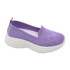 Children's Casual Knitted Flat Shoes Comfort Slip-on Girl's Walking Shoes