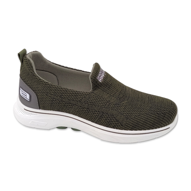 Men's Injection Shoes Fly Woven Casual Thick Soled Walking Shoes